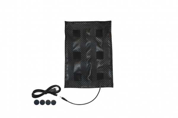A Heating Pad to ease back pain, muscle pain, joints, and arthritis using far-infrared therapeutic technology as a wireless solution